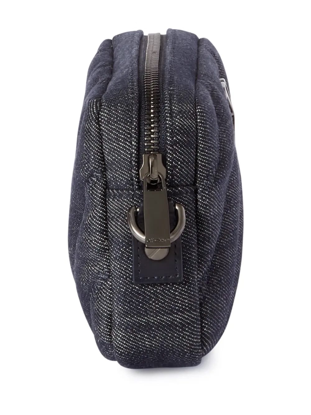 small quilted denim shoulder bag