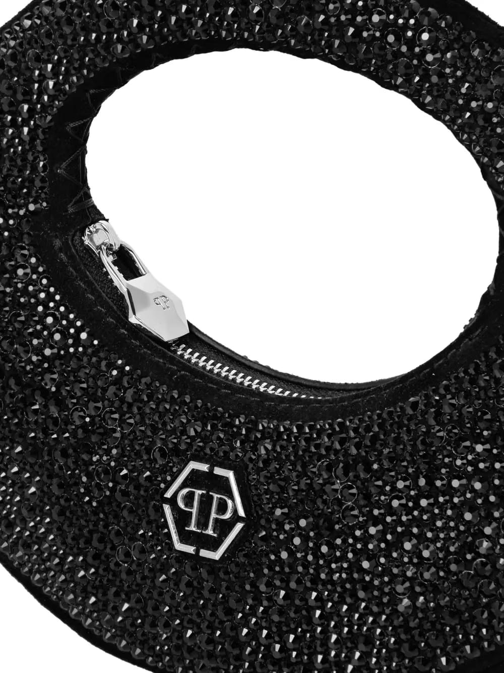crystal-embellished mini bag