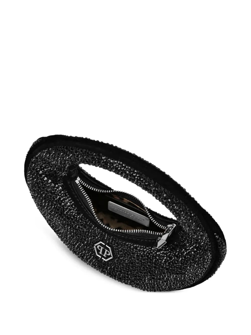 crystal-embellished mini bag