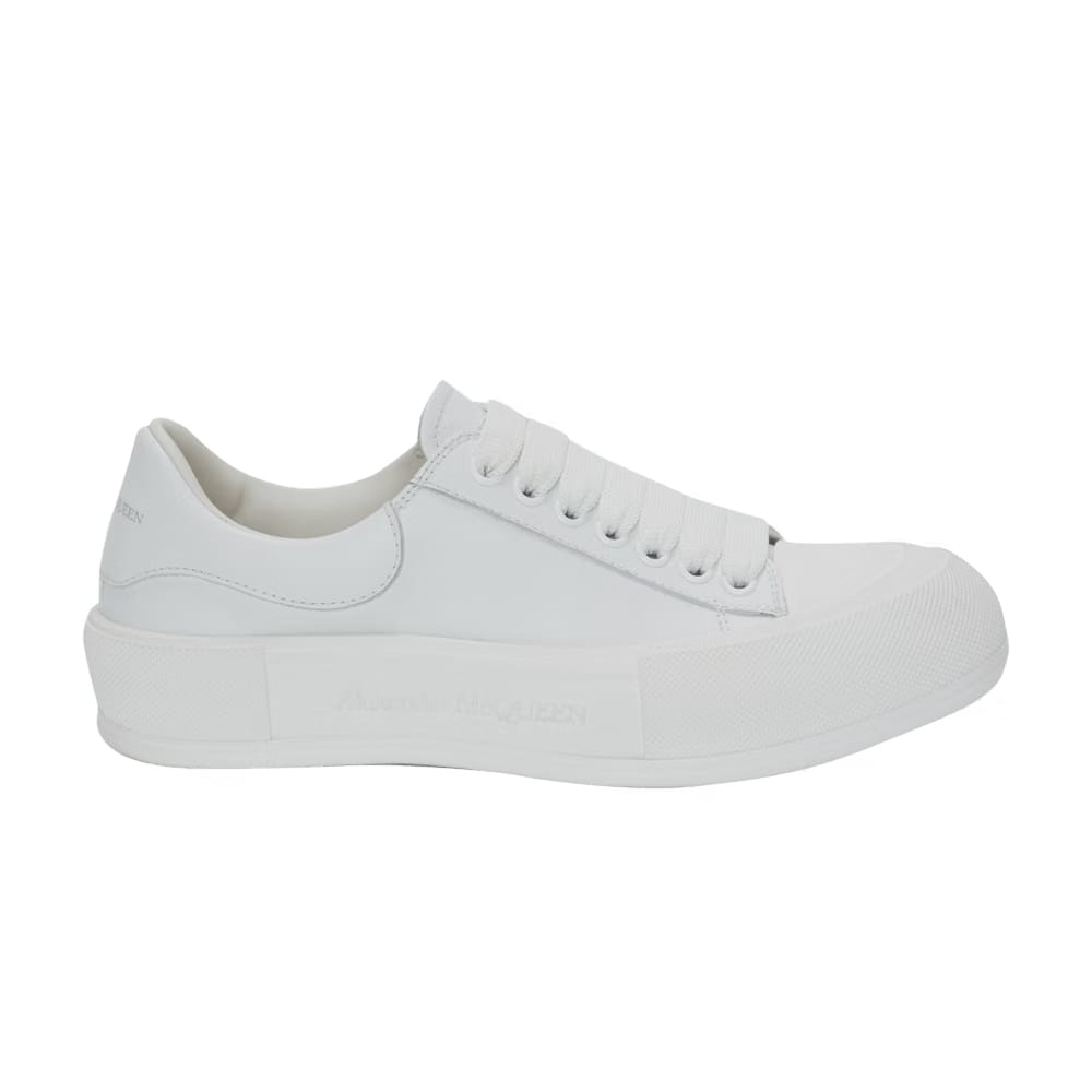 Alexander McQueen Wmns Deck Plimsoll 'Optic White'