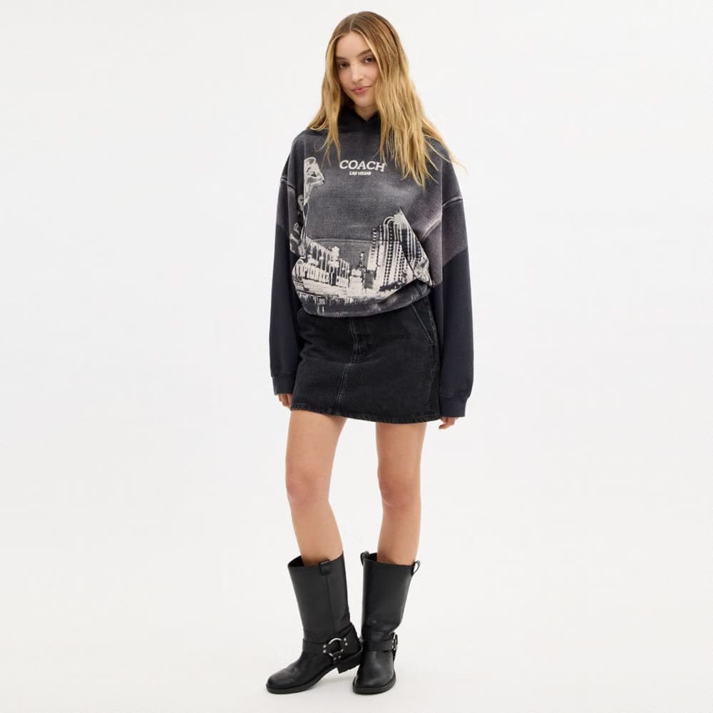 Las Vegas Postcard Relaxed Hoodie