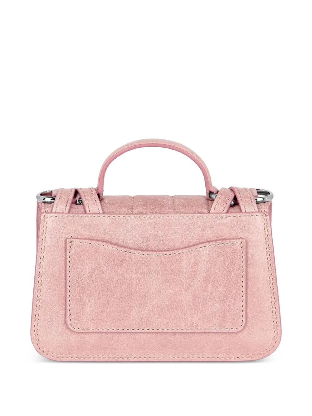 small Hexagon leather tote bag