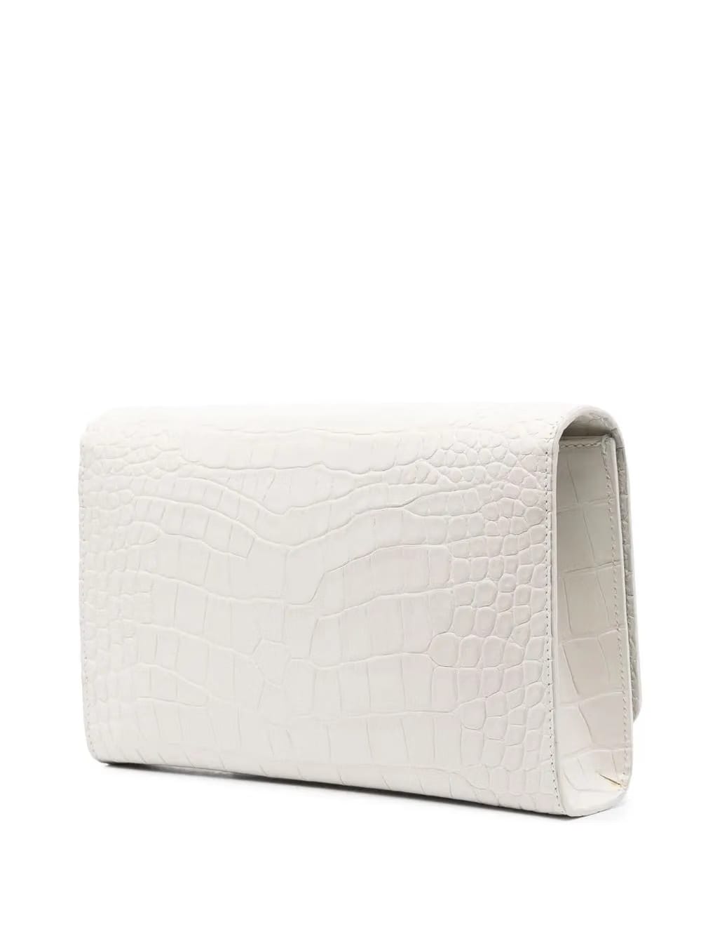 skull-charm crossbody clutch bag