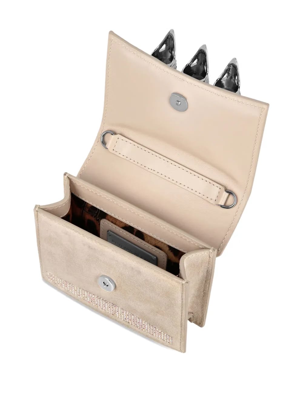 embellished clutch bag