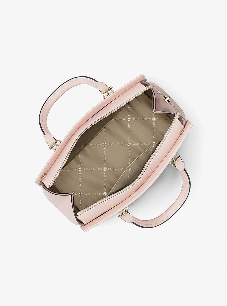 Marilyn Medium Saffiano Leather Satchel