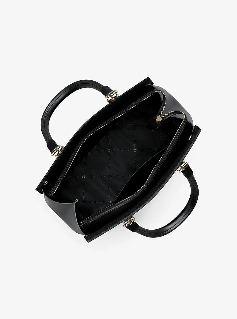 Marilyn Medium Saffiano Leather Satchel