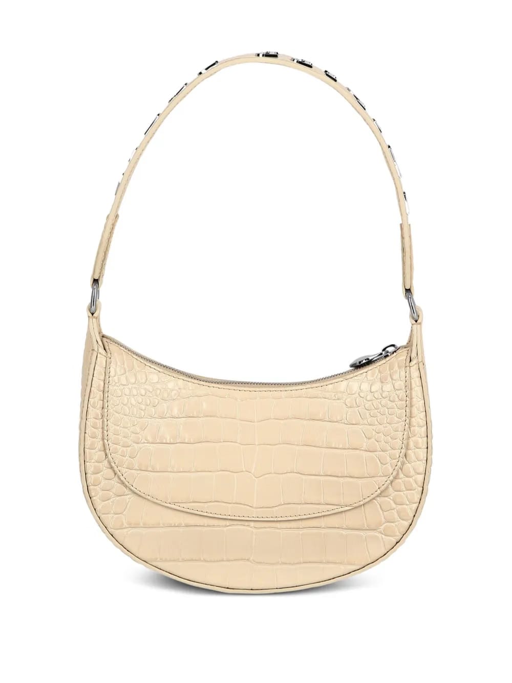 Galaxy crocodile-embossed tote bag