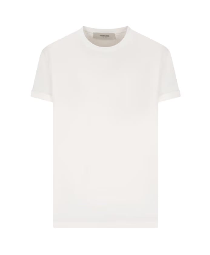 Golden Goose Regular T-Shirt Distressed Cotton Jersey