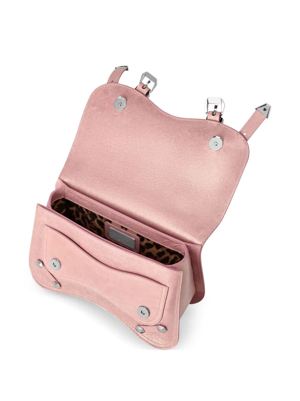 medium Hexagon leather tote bag