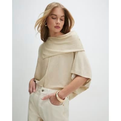 Gold Cape Jumper
