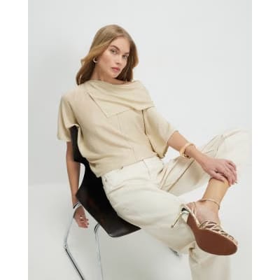 Gold Cape Jumper