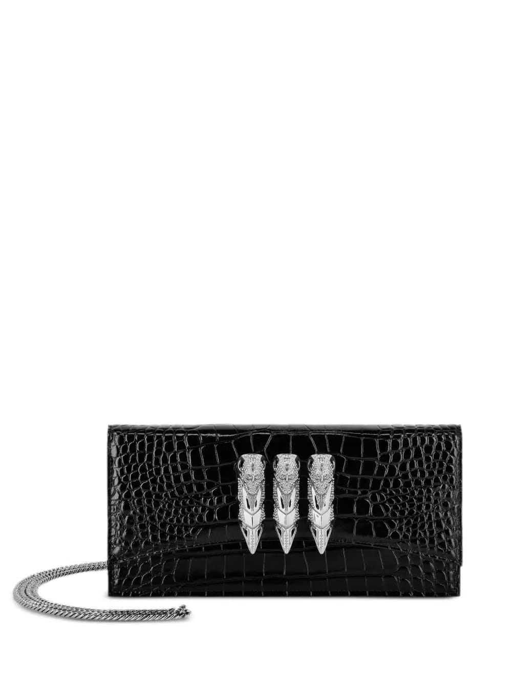 mini calf-leather clutch