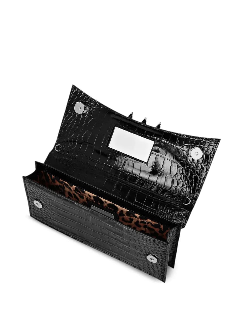 mini calf-leather clutch