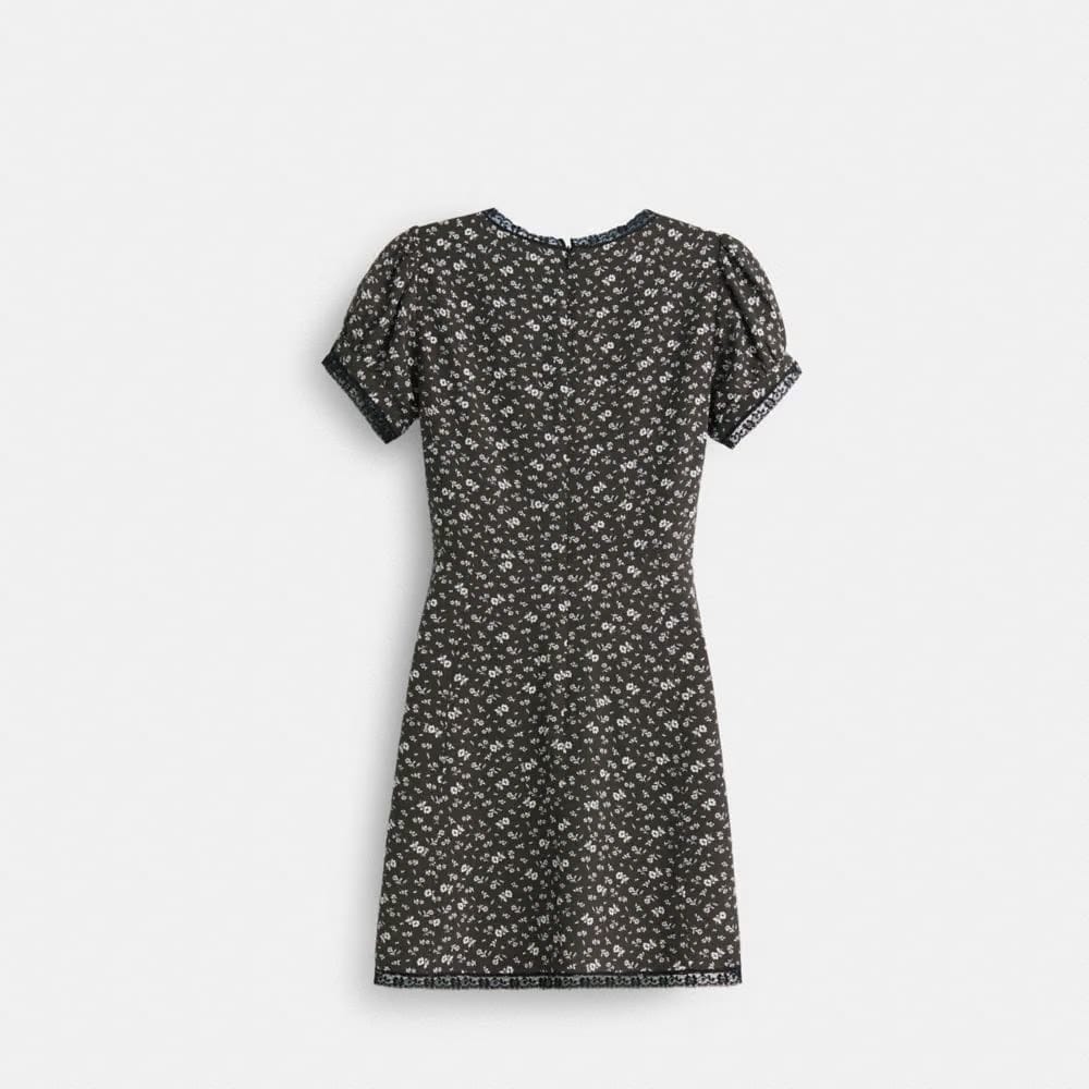 Restored Floral V-Neck Dress