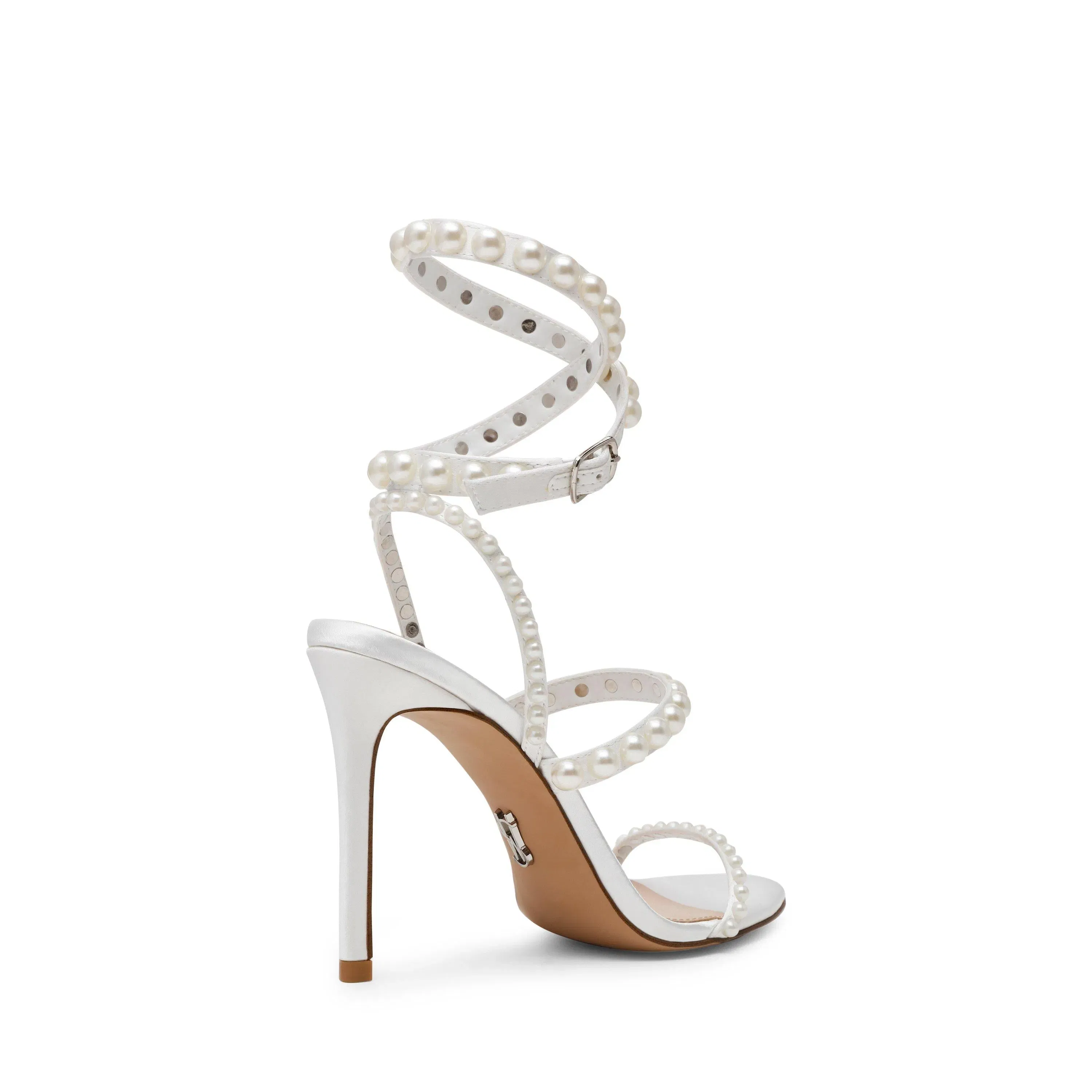 Teena Sculpted Heel Ankle Strap Heeled Sandals