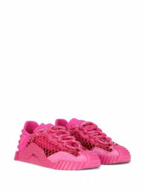 Dolce & Gabbana mesh-panelled low-top sneakers