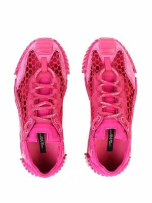 Dolce & Gabbana mesh-panelled low-top sneakers