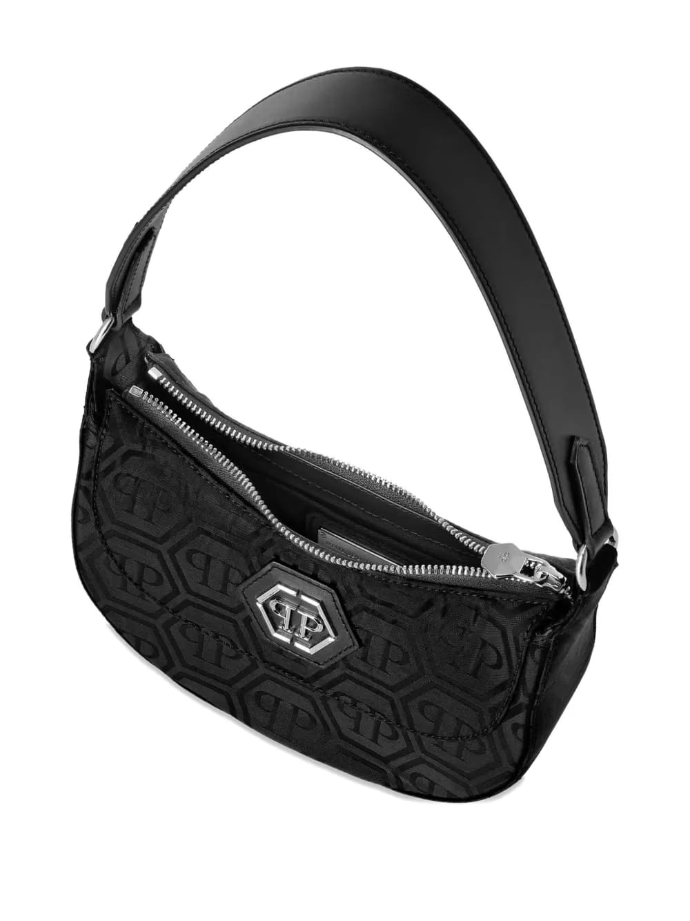 monogram-jacquard shoulder bag