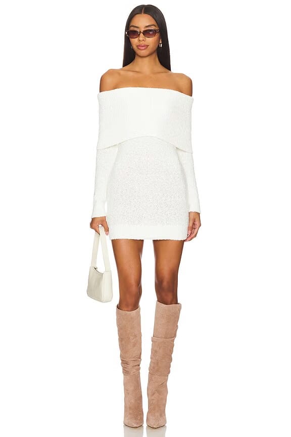 superdown Isidore Sweater in Ivory