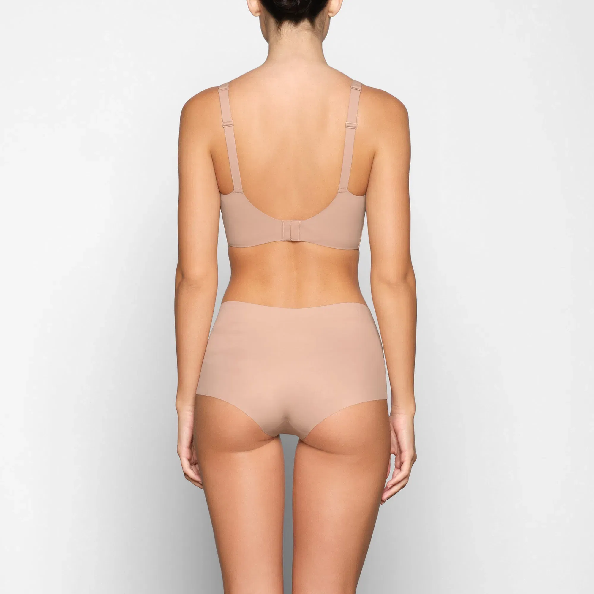 NAKED SCOOP BRALETTE | CLAY