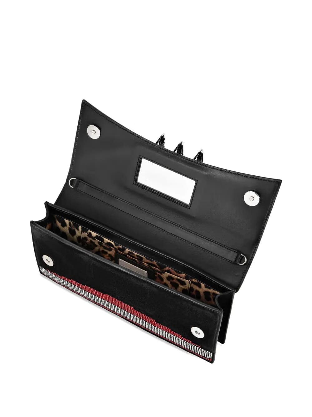 US Flag strass claw clutch