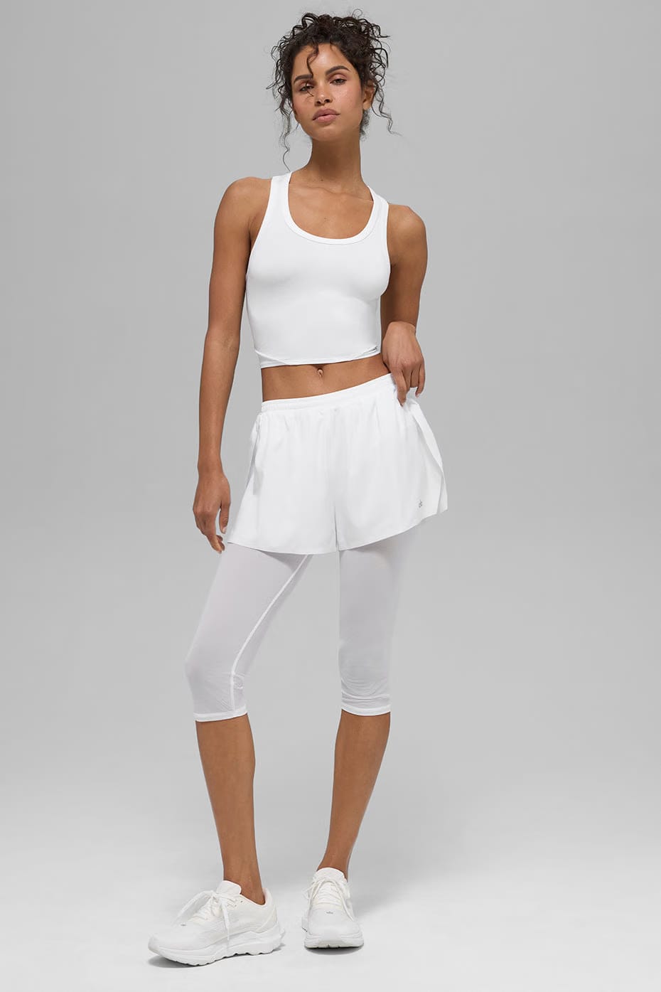 Alo Yoga Mesh Front Runner 2 In 1 Short