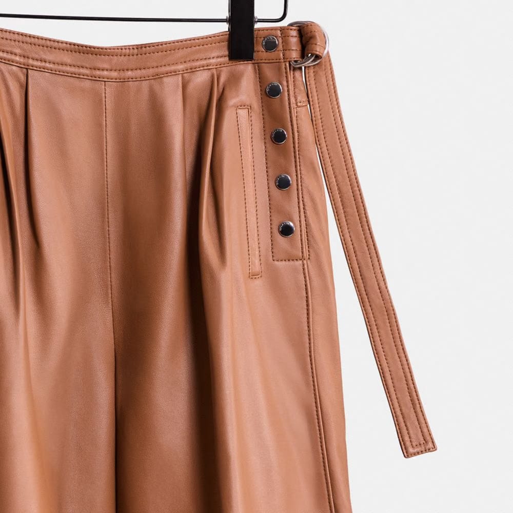 Restored Leather Culottes