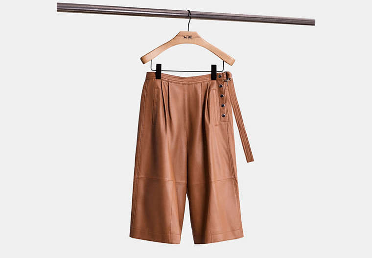 Restored Leather Culottes