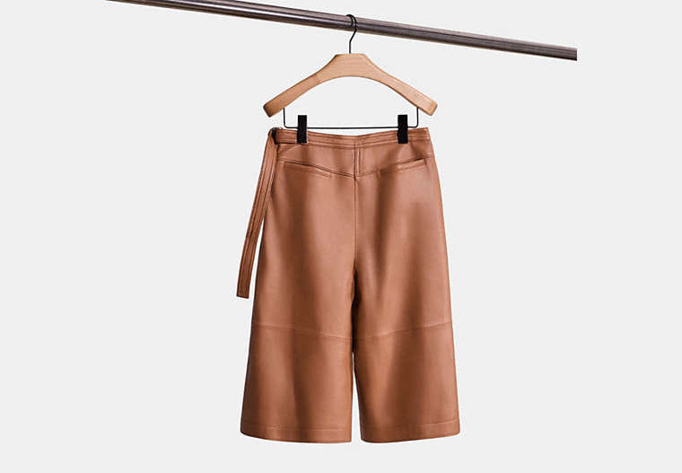 Restored Leather Culottes