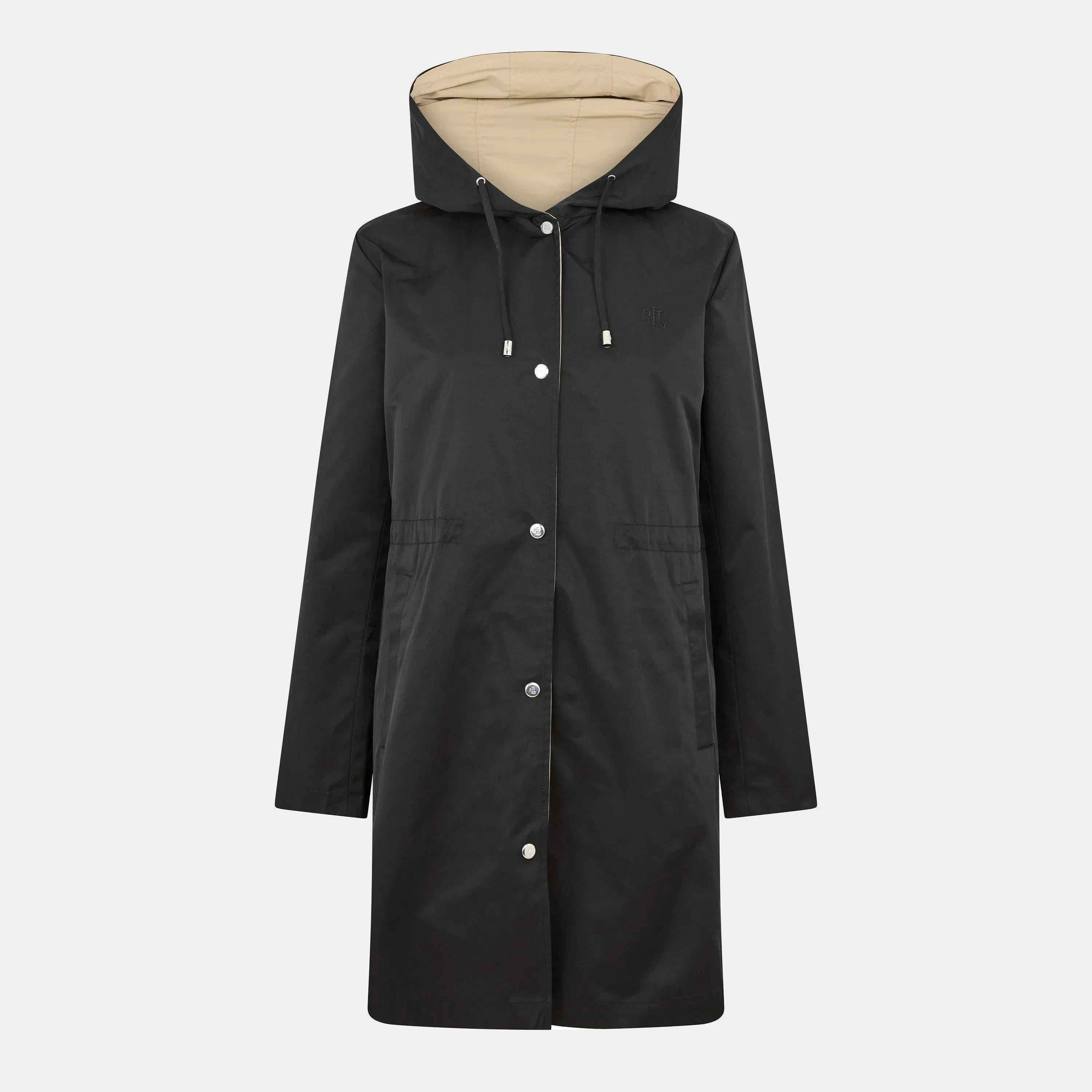 Water-Resistant Adjustable Rain Anorak