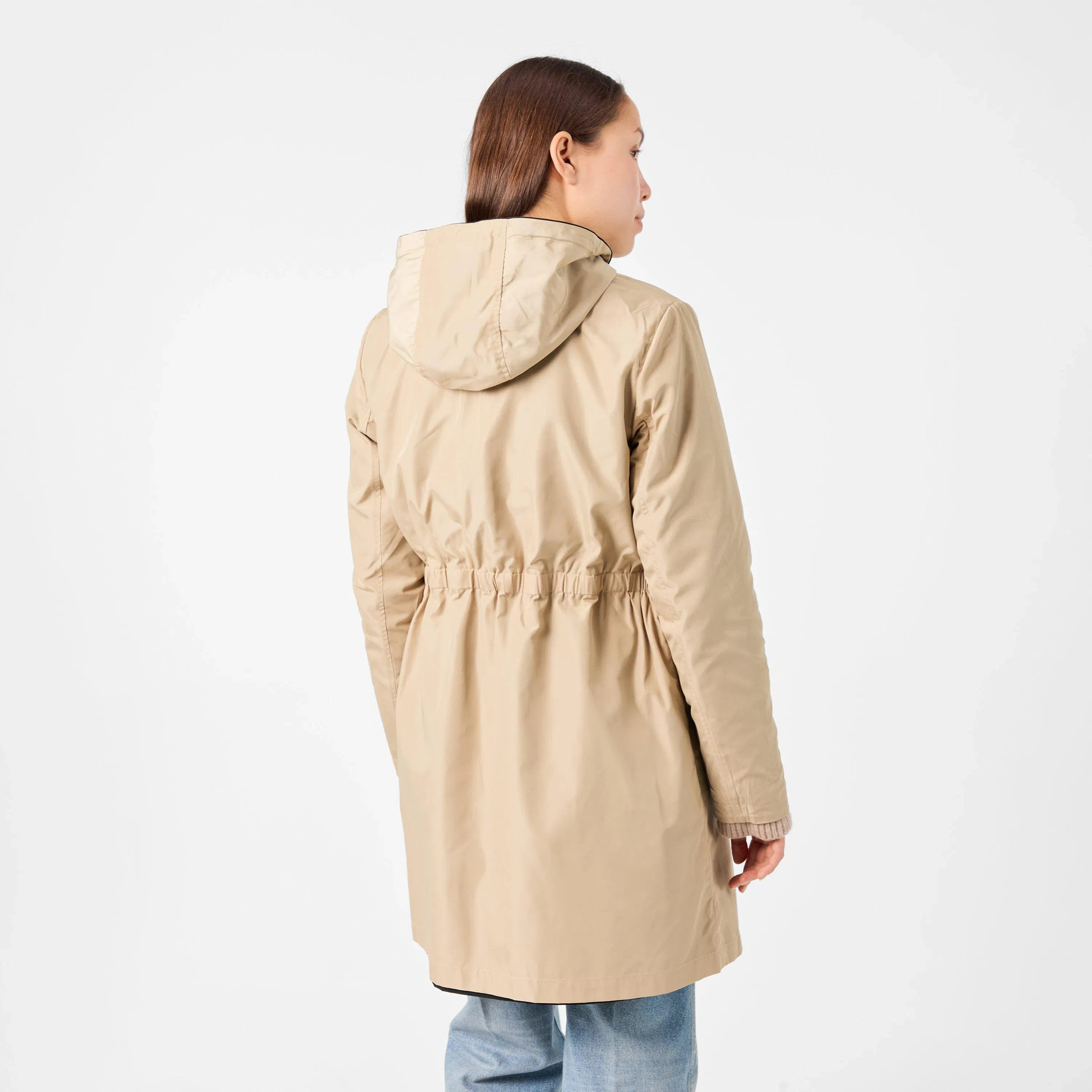 Water-Resistant Adjustable Rain Anorak