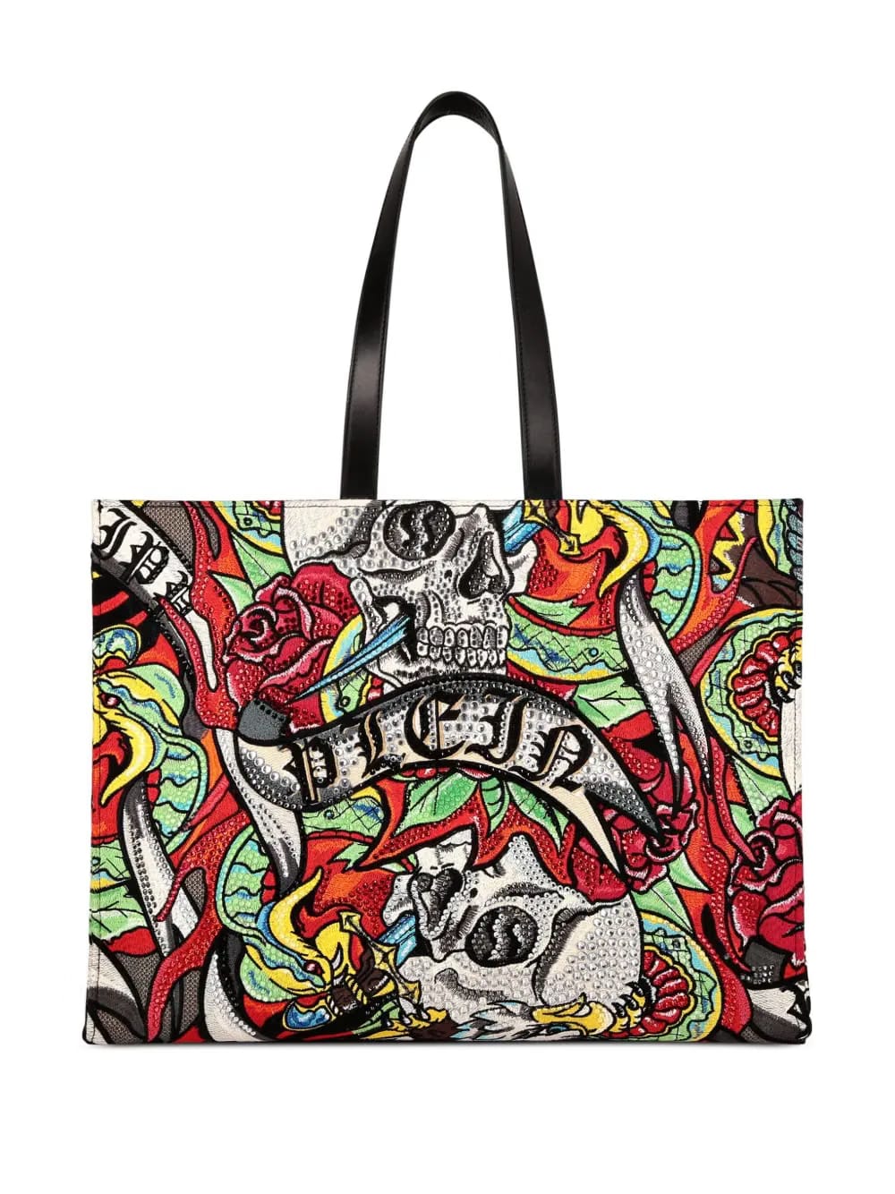 Tattoo print shopping bag