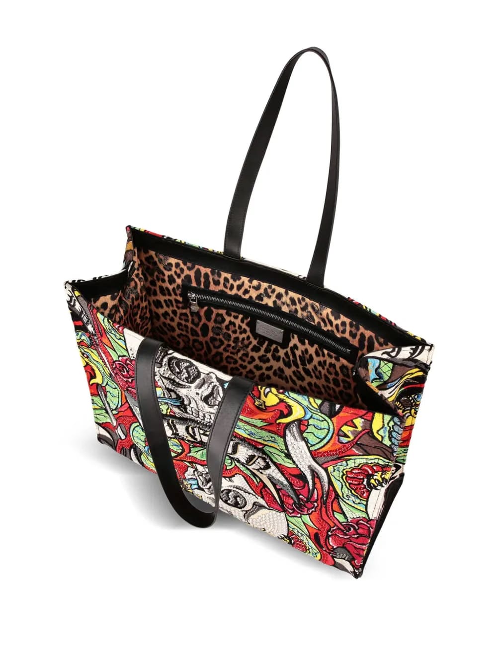 Tattoo print shopping bag