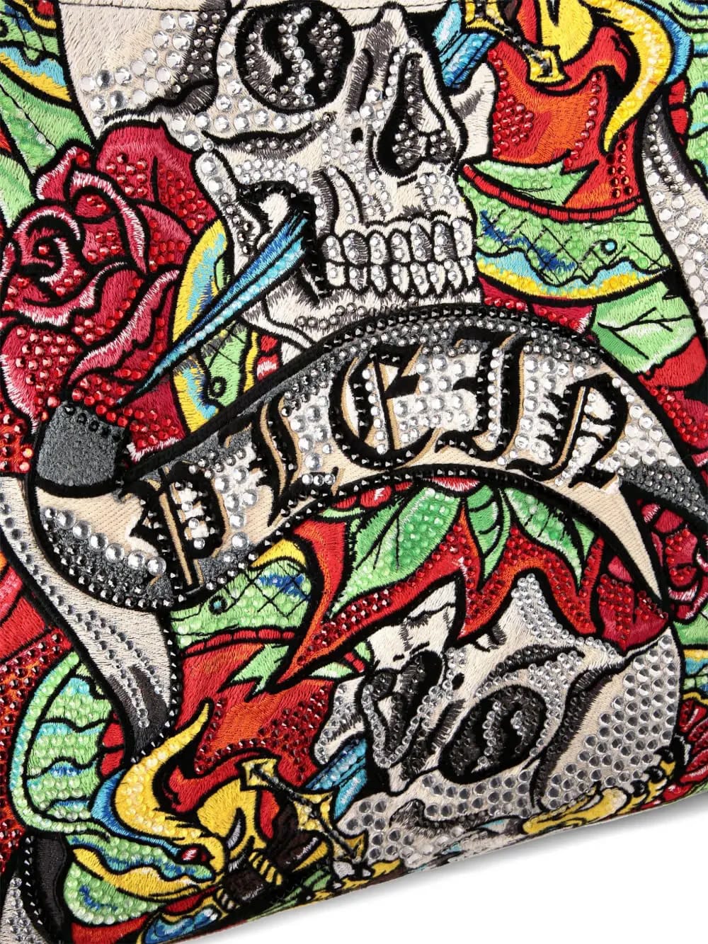 Tattoo print shopping bag