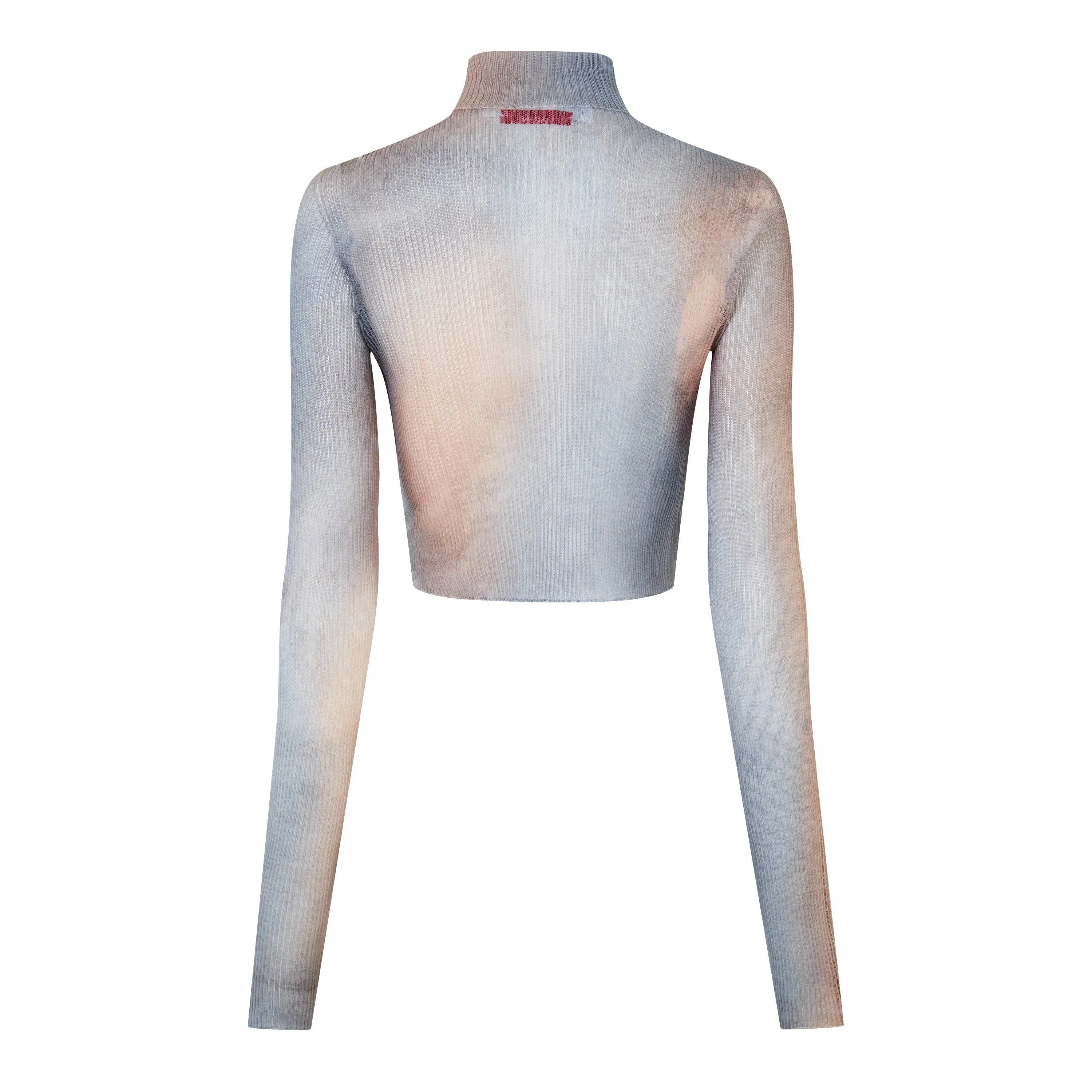 High Neck Ribbed Jumper