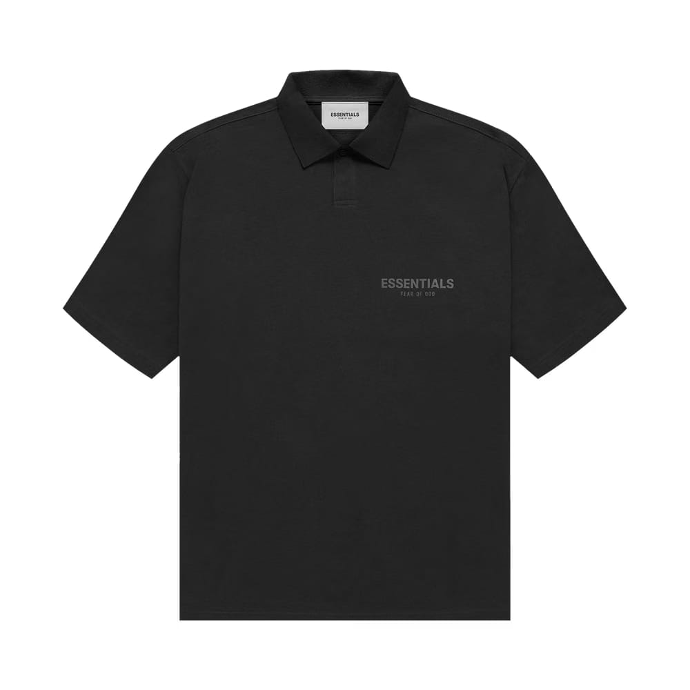 Fear Of God Essentials Polo Black