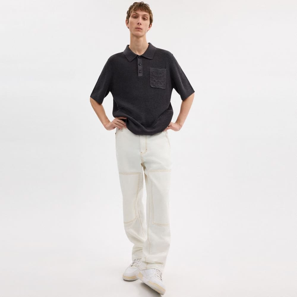 Knit Polo