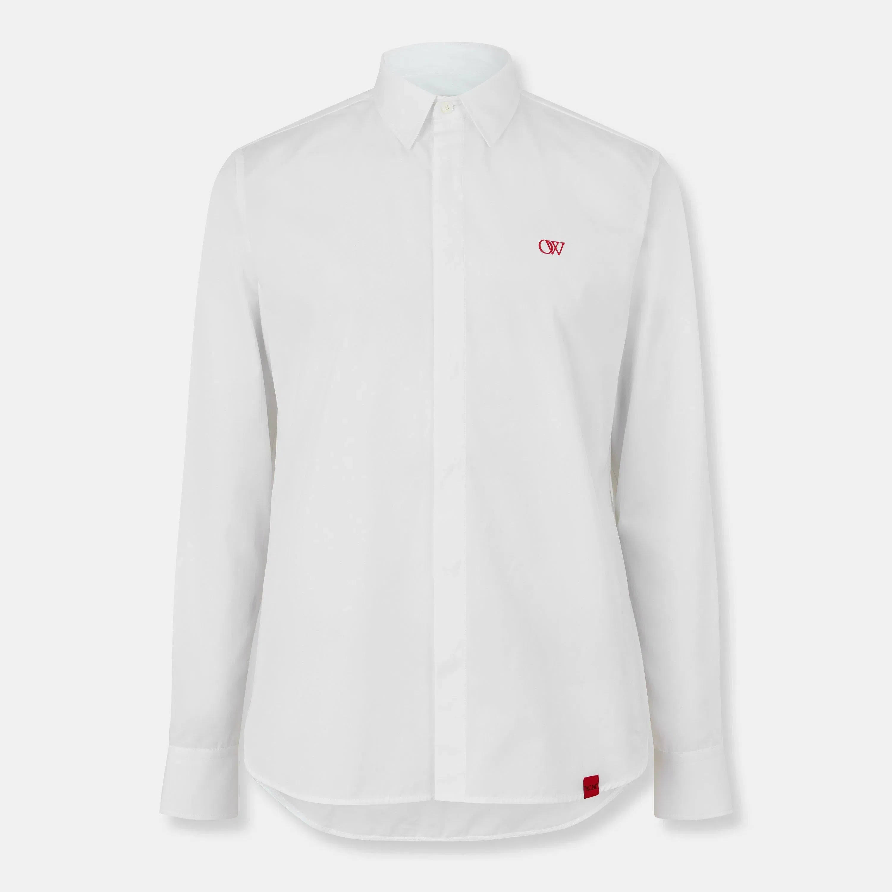 Cotton Long Sleeve Tailored Fit Dress Shirt