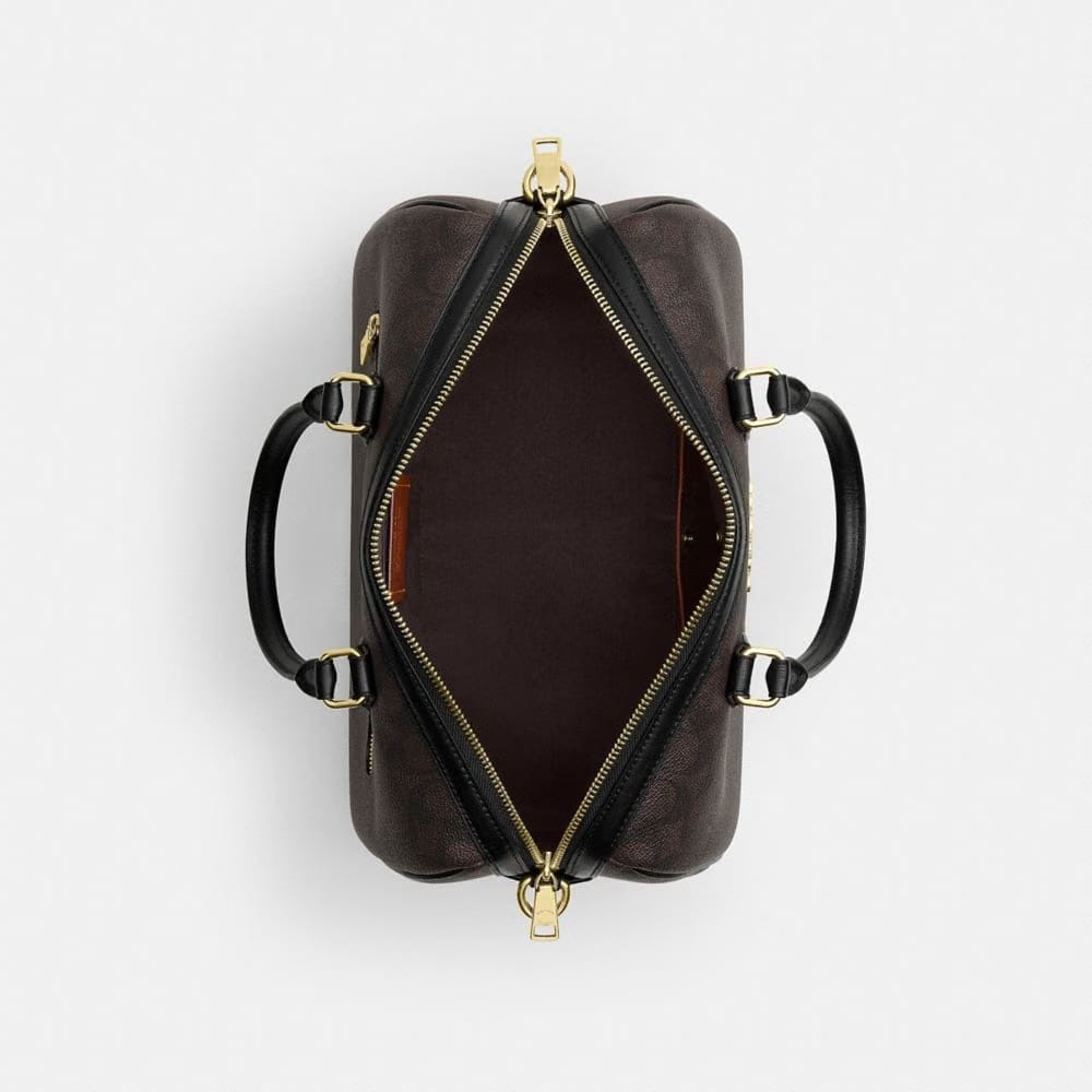 Rowan Large Satchel Bag In Signature Canvas