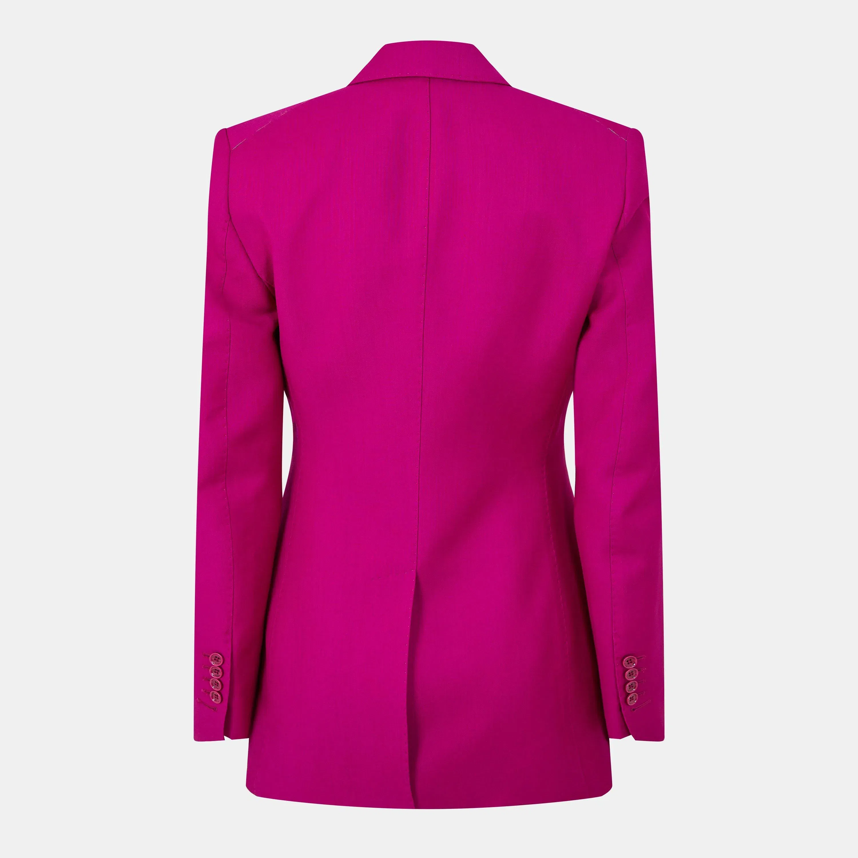 Leather Tailored Fit Jacket