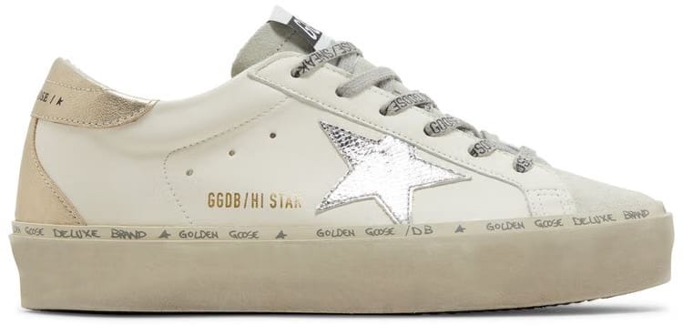 Golden Goose Wmns Hi Star 'White Ice Platinum'