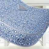 Prada Cleo satin bag with crystals