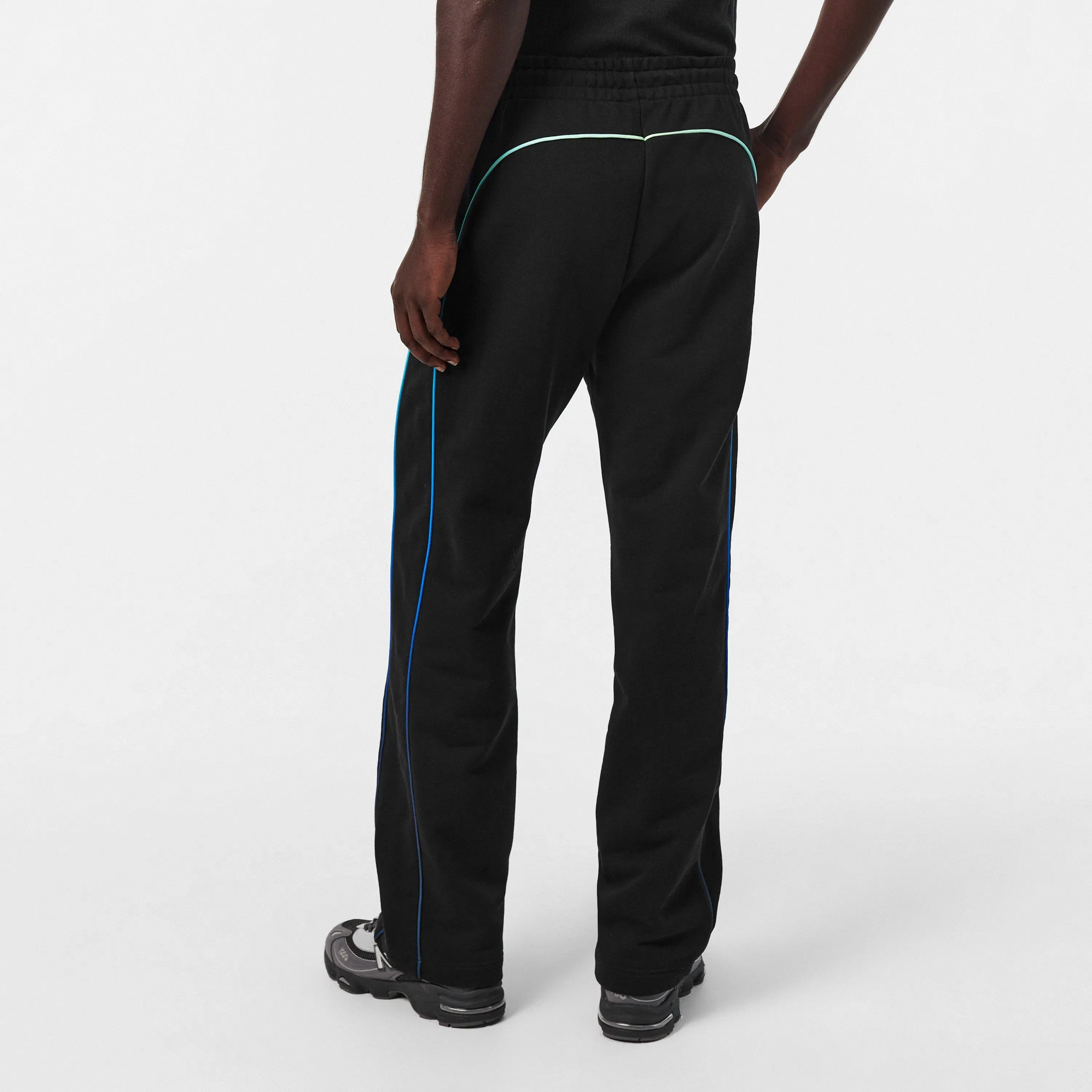 Gradient Open Hem Fleece Joggers