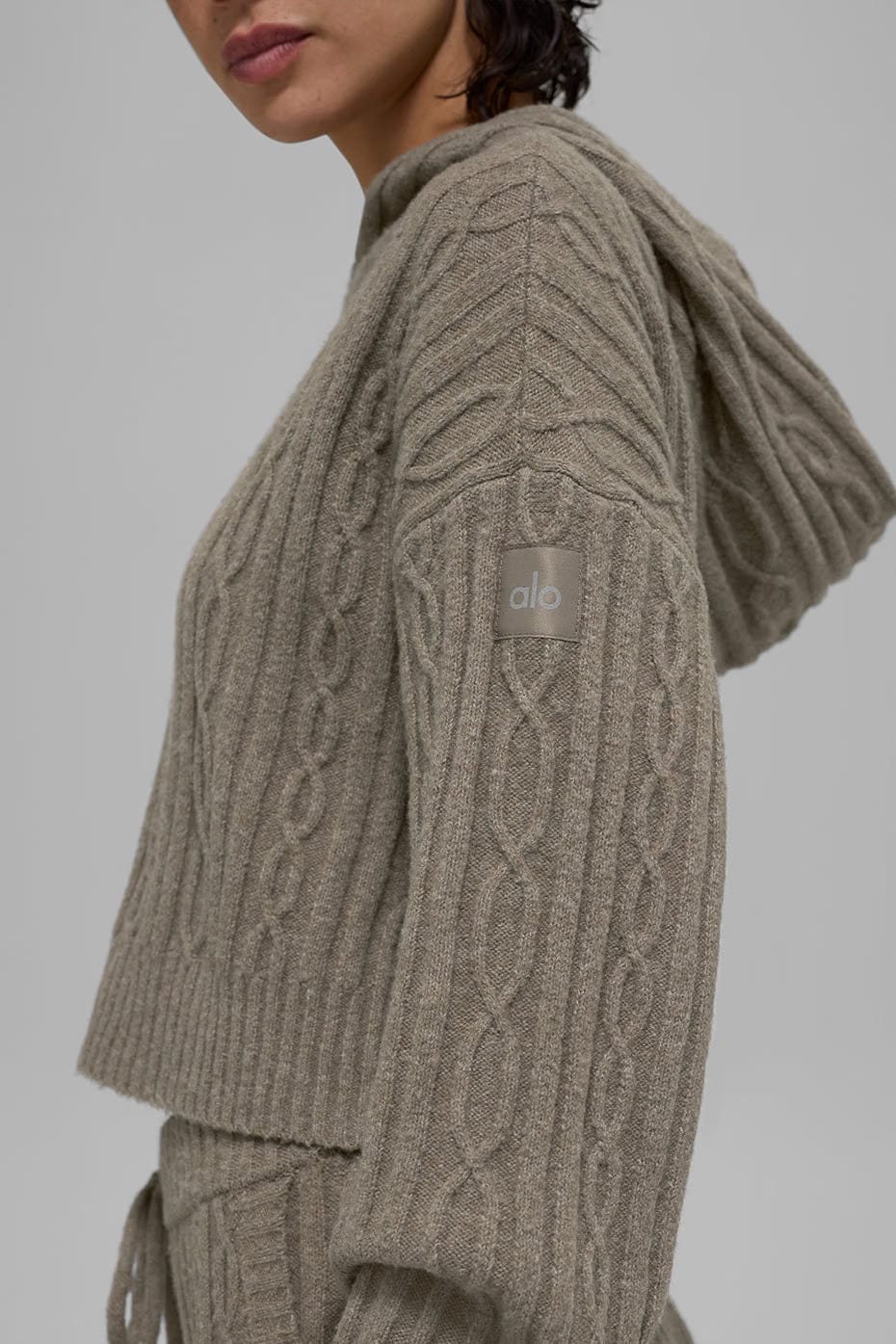 Cable Knit Winter Bliss Hoodie