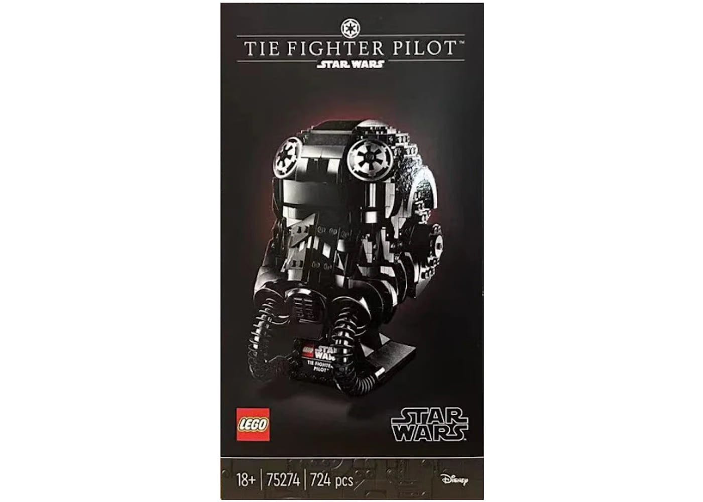 Lego Star Wars Tie Fighter Pilot Helmet Set 75274