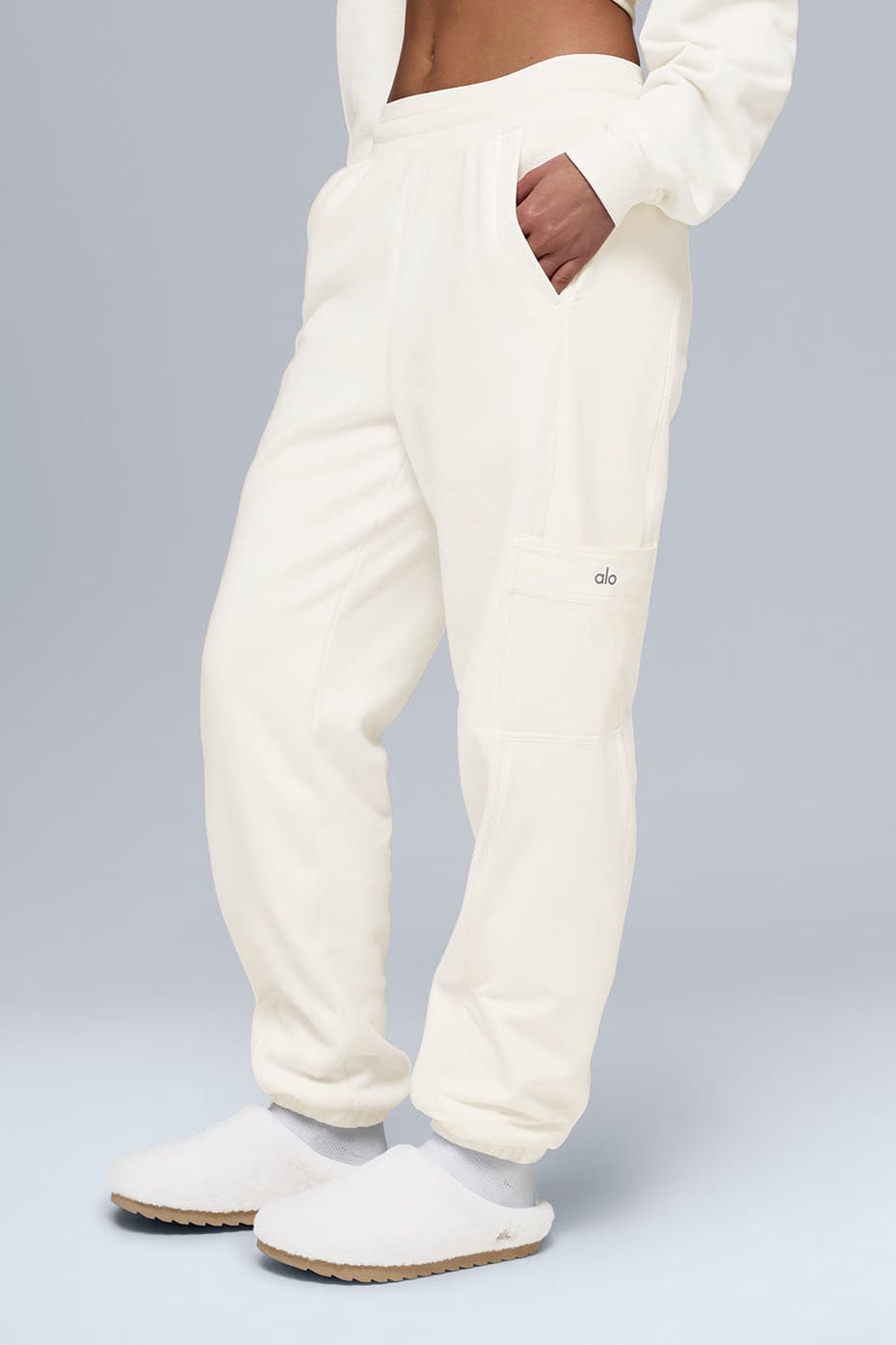 Alo Yoga Polar Fleece Wintry Mix Pant