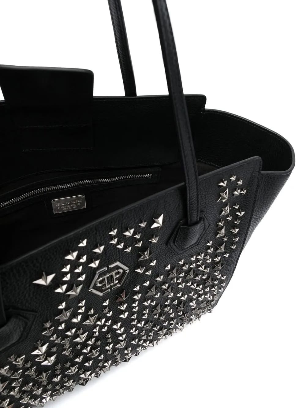 star stud embellished tote bag