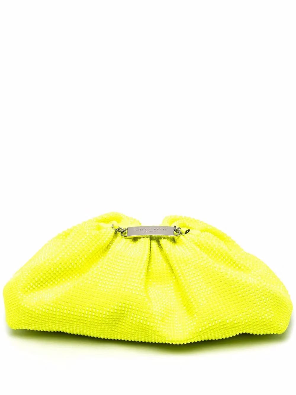 Mini Pillow embellished clutch bag