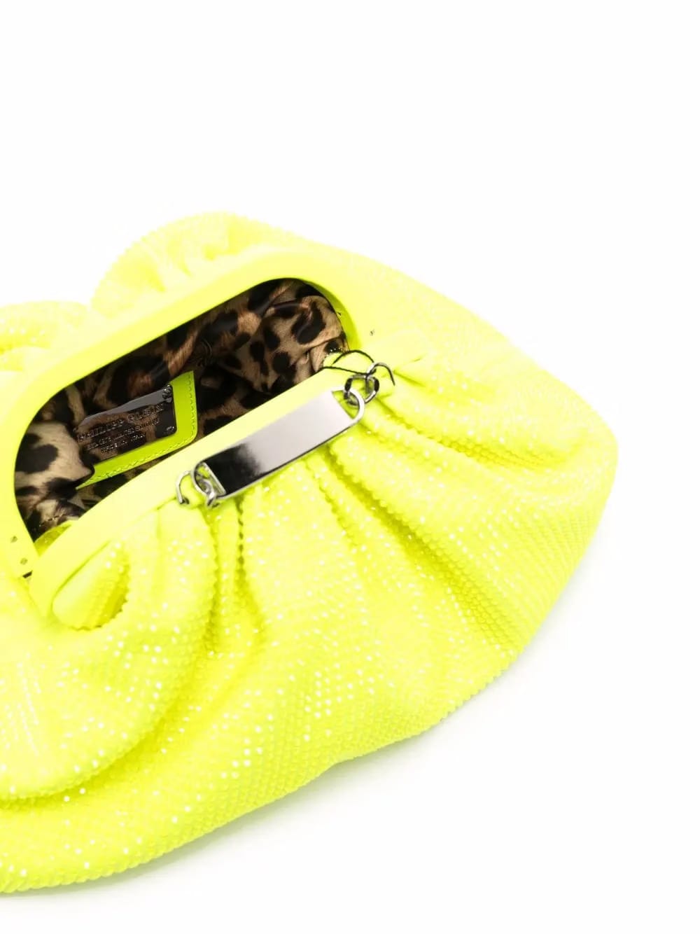 Mini Pillow embellished clutch bag