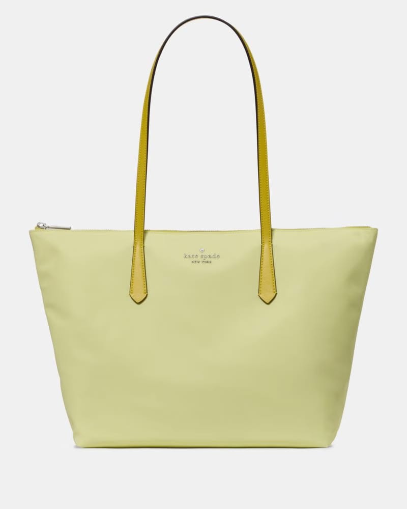 KateSpade Kitt Nylon Medium Tote Tennis Ball Multi
